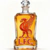 1 Liverpool FC ihletésű whiskykarafa – luxus kristály italos palack, kézzel készített, ideális whiskyhez, bourbonhöz, konyakhoz vagy skót whiskyhez