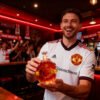 3 Manchester United ihletésű whiskykarafa – luxus kristály italos palack, kézzel készített, ideális whiskyhez, bourbonhöz, konyakhoz vagy skót whiskyhez